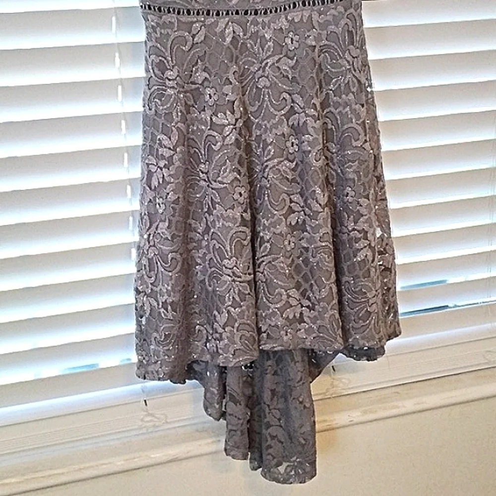 City Studio Silver Sleeveless Dress, Size: 3 Junior, NWT